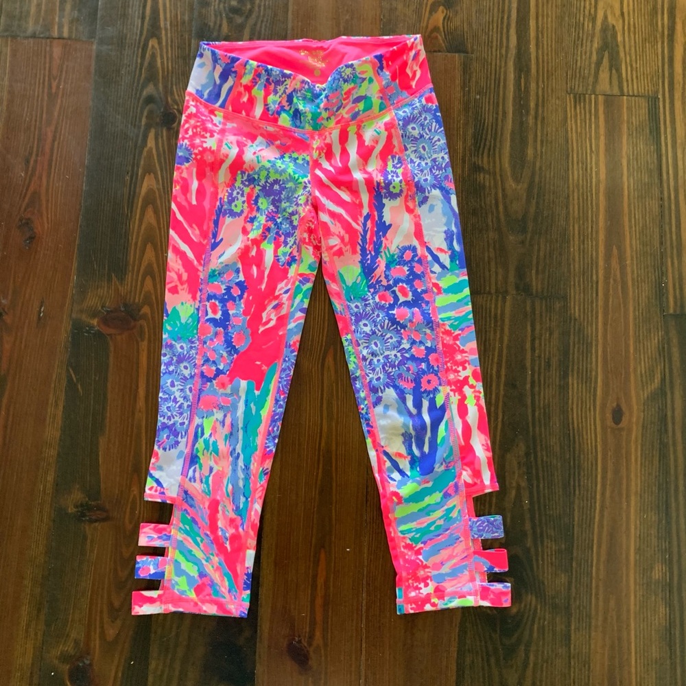 Lilly Pulitzer luxletic weekender cropped leggings